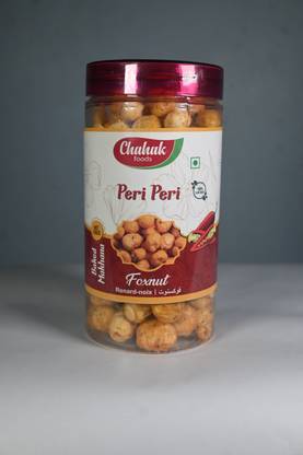 CHAHAK Roasted & Flavored Makhana/Lotus Seeds/Phool Makhana/Foxnut Peri Peri Fox Nut