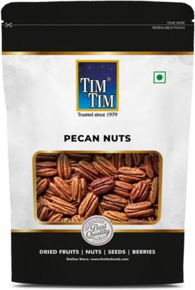Tim Tim Pecan Nuts–Raw, Whole & Natural | Heart-Healthy Superfood | Keto & Vegan, 100g Pecans