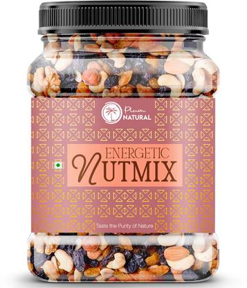 Plum Natural Mix Dry Fruits and Nuts Healthy Gift Hamper for Every Occasion Fresh and Healthy
