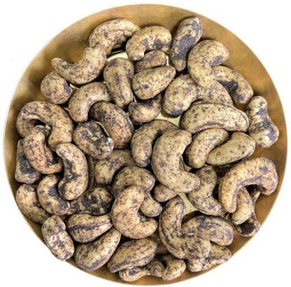 Afgani Farm Pepper Cashews | Spicy Cashewnut dryfruit Snack | Whole Kaju Tossed Cashews