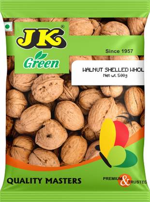 JK Dry Fruit Shelled Walnuts Akhrot | High in Protein & Iron | Cholesterol Free Walnuts