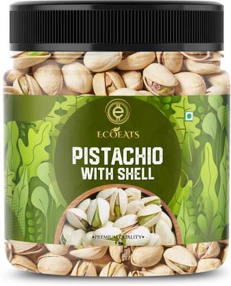 Ecoeats Premium California Roasted & Salted Pistachios High in Protein & Dietary Fiber Pistachios