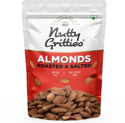 Nutty Gritties Jumbo Roasted Almonds, Lightly Salted