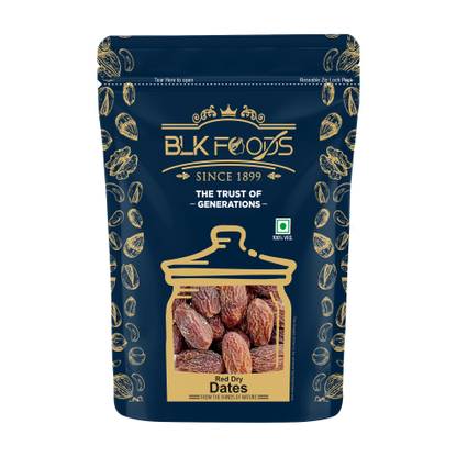 BLK FOODS Select 1Kg Dry Dates Brown | Sukha Khajoor (Chuara Kharek) Dates