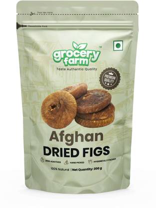 Grocery Farm 100% Natural Afghan Dried Fig - Premium Anjeer, Nutrient-rich and Healthy Figs