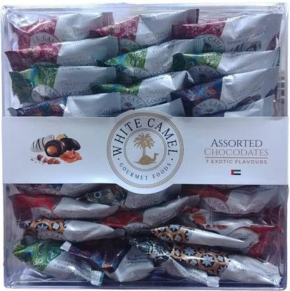 Paradise White Camel Chocodate With Almond 7 Exotic Flavours Dates