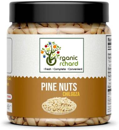 organic orchard Lebanon Pine Nuts/ Chilgoza 100 g Jar Pack Pine Nuts