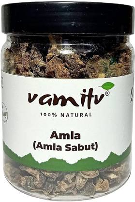 vamitv Amla Sabut | Whole Dry Amla | Dry Indian Gooseberry | 200gm | 100% Natural Amla