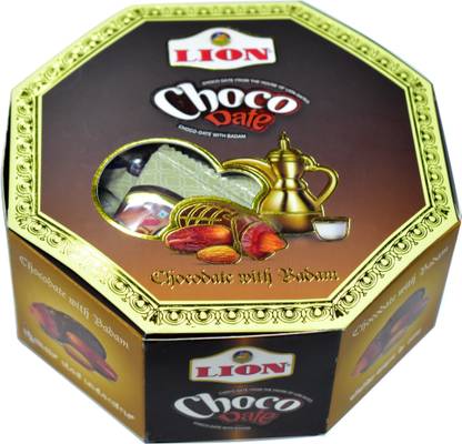 LION Chocodate with badam 500g (Pack of 2) | Dates, Badam, Chocolate Fudges