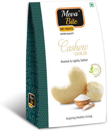 MEVABITE Cashew Roasted & Salted Rich in Vitamin K & Zinc 250g Hut Box Pistachios