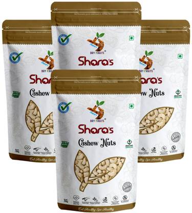 Shara's King Size Cashewnuts (Kaju) I W180 Cashews
