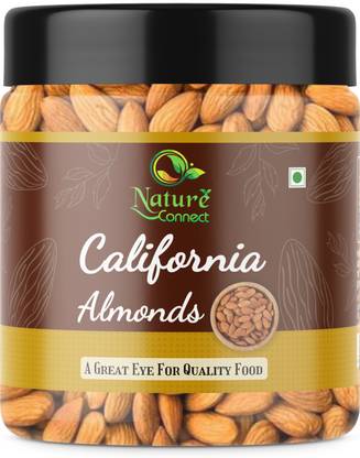 NATURE CONNECT California Almond | California Badam Giri | American Almonds | Jar Pack Almonds