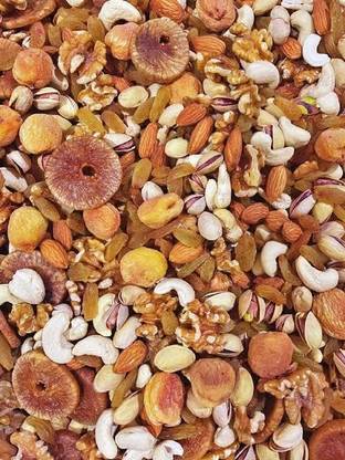 Nature Purify Mix Dry Fruits [ Cashews, Pistachios,Apricot,Black Raisins] Almonds