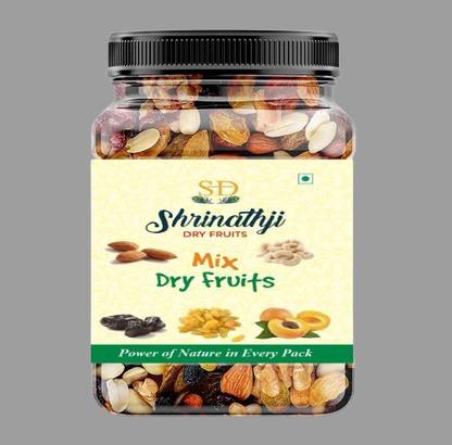 sdshrinathji MIX dry Panchmeva Almonds, Amla, Apricots, Cashews, Dry Dates, Gooseberry