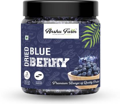 anshu farm Dried Blueberries | Sweet & Nutritious Snack | Rich in Antioxidants Blueberry