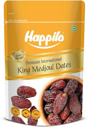 हैप्पिलो प्रीमियम इंटरनेशनल किंग मेडजौल खजूर थैली