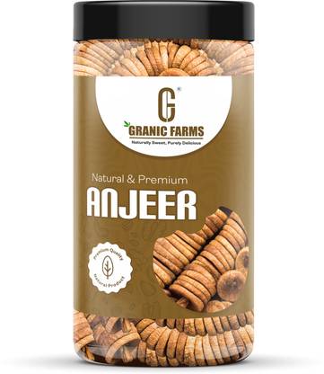 Granic Farms Dried Afghani Anjeer|Premium Figs) Dried Anjeer| Figs