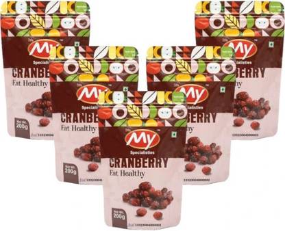 It'-z MY specialisties Nutrient-Rich Dried Cranberries | High in Antioxidants & Fiber | Each-200g | Cranberries