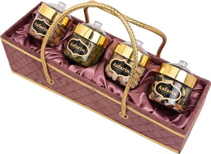 Aafarin Gifting Collection With Jars(MRA08) Assorted Nuts
