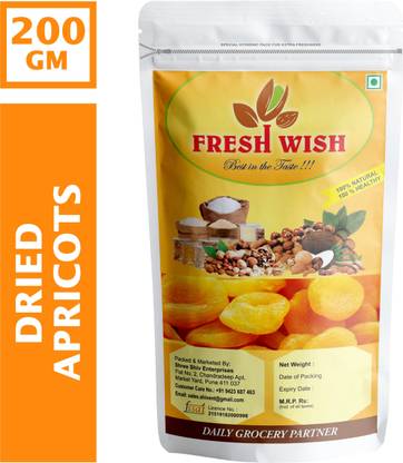 Fresh Wish Dried Apricot - 200gm Apricots