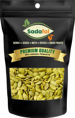 SADAFAL Natural Raw Pumpkin Seeds (Kaddu ke Beej) Assorted Seeds & Nuts