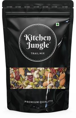 Kitchen Jungle Trail Mix ( 100 gm ) | Perfect Mixture Of Healthy Dry Fruits, Berries, Raisins, Assorted Seeds & Nuts