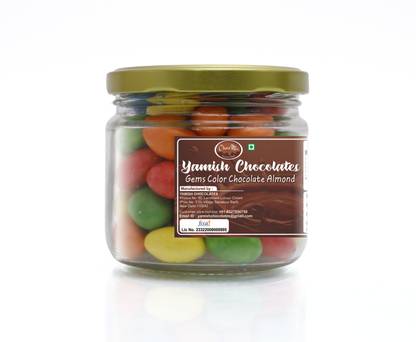 Choco Mia Almond GEMS Color Almond GEMS Colors Chocolate Coated Almond 28 Almonds