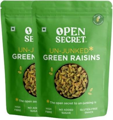 OPEN SECRET Premium Kishmish Green Raisins