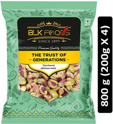 BLK FOODS Select Pista Kernel (Without Shell) 800g (4 X 200g) Pistachios
