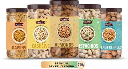 Grannys Dryfruits Dryfruits Combo kaju badam pista akhrot kishmish