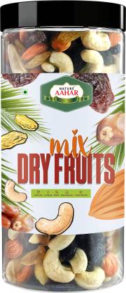 Nature Aahar Premium International Healthy dyfruit | Mixed Dryfruits |panchmewa (500GM)  (500 g)