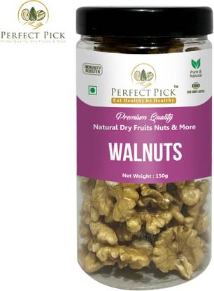 Perfect Pick Dried Walnut Kernels Premium Akrot Giri Rich in Protein Cholesterol Free Walnuts Walnuts