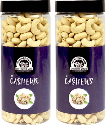 WONDERLAND Foods(Device) 100% Natural Premium Quality Plain Raw , 1Kg Cashews