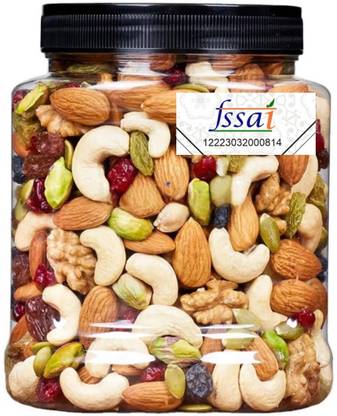 hanumant enterprises Mix Dry Fruit - Panchmeva -Almond,Cashew,Dry Dates,Black Raisin,Green Almonds, Apricots, Walnuts, Figs, Dry Dates, Kiwi, Raisins, Pistachios, Assorted Fruit