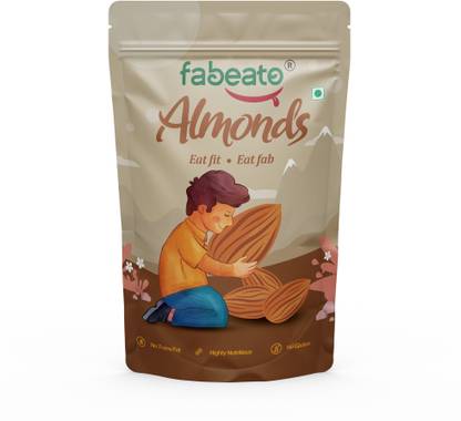 Fabeato Natural Premium Whole Raw California Almonds