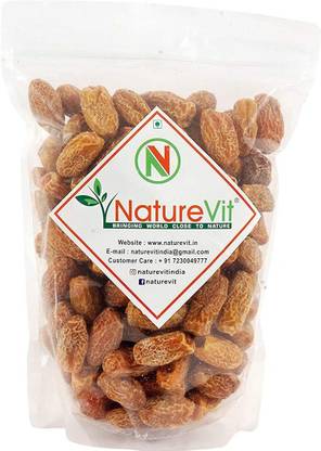 Nature Vit Yellow Dry Dates, 400gms [ Sukha Khajoor ] Dry Dates
