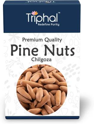 Triphal Pine Nuts | With Shell | Premium Chilgoza | 50 Grams Pine Nuts