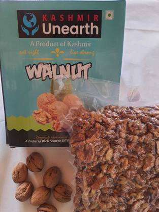 kashmir unearth KASHMIR AKHROOT GIRI 500GM Walnuts