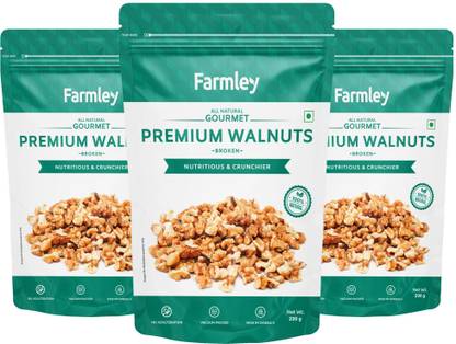Farmley Premium Broken (Akrot) Walnuts