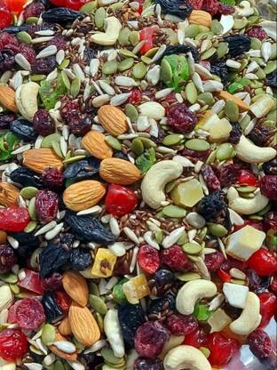 NATURE CONNECT Dry Fruits Nutmix Mix Seeds and Dry Fruits for eating |Healthy Snacks Assorted Seeds & Nuts