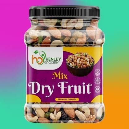 HENLEY Natural Premium International Healthy Nutmix|Mixed Dry Fruits Assorted Fruit