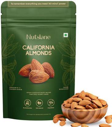 Nutslane Premium California Almonds , Badam Dry fruits Almonds