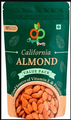 Organic Purify California Almonds-Dried Badam | Rich in Protein | Badam | Almonds  (1 x 1 kg)