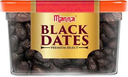 Manna Black Dates (Khajoor, Khajur) Dates