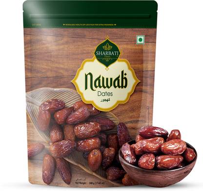 SHARBATI DATES Premium Nawab Dates