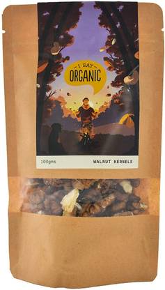 I Say Organic Walnut Kernels | Ready To Eat | Walnut Kernels Without Shell | 100% Natural Walnuts