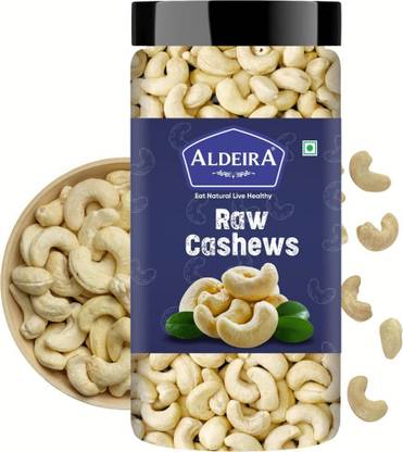 Aldeira Natural Whole Cashews Nuts Kaju 200gm Dry Fruits Cashews