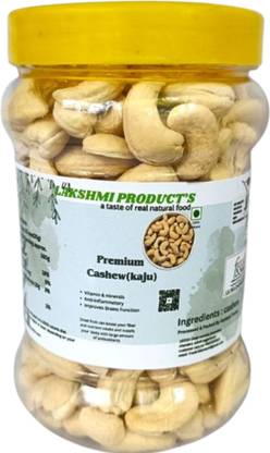 LAKSHMI PRODUCT'S Organic Whole Cashew(kaju) Nut's Kernels Cashews