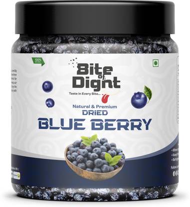Bite Of Dight Natural & Premium Dried |No Added Sugar |Antioxidant-Rich Blueberry