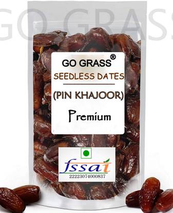GO GRASS | Pin Khajur | Arabian Dates | Exceptional Taste and Soft Texture | Dates